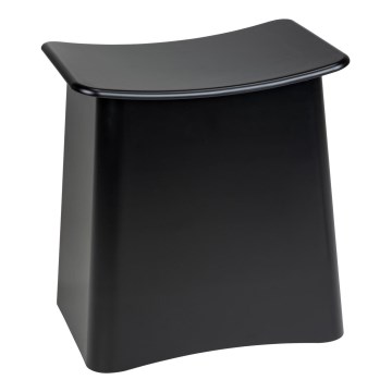 WENKO 25157100 - Taburete WING 45 x 48 cm, negro