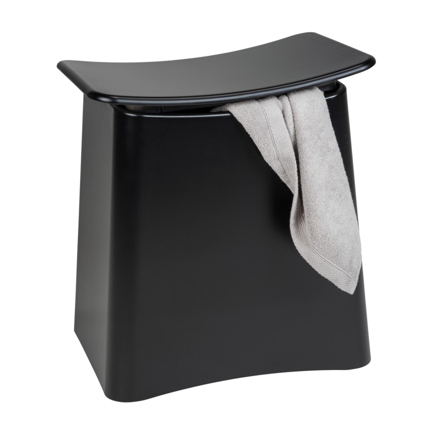 WENKO 25157100 - Taburete WING 45 x 48 cm, negro