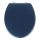 WENKO 25172100-WC Asiento de inodoro PRIMA 37x41 cm azul/plata
