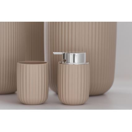 WENKO 25184100 - Dispensador de jabón AGROPOLI 250 ml beige
