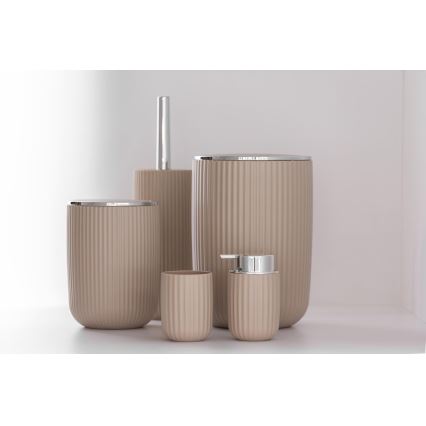 WENKO 25184100 - Dispensador de jabón AGROPOLI 250 ml beige