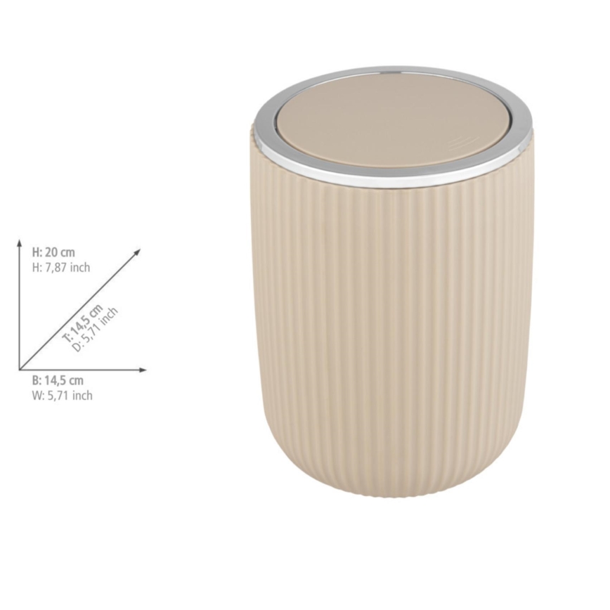 WENKO 25186100 - Cesta AGROPOLI 14,5 x 20 cm beige