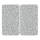 WENKO 2521120500-Funda para tabla ABDECKPLATTE - NEUTRAL 30x52 cm granito/multicolor