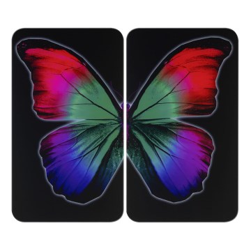 WENKO 2521474500 - Placa de cubierta ABDECKPLATTE - GRAFIK 30x52 cm multicolor