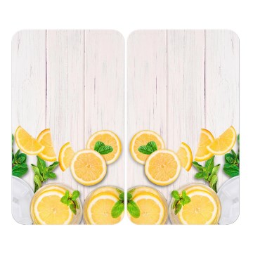 WENKO 2521512500 - Placa protectora ABDECKPLATTE - Apta para alimentos, 30 x 52 cm, multicolor