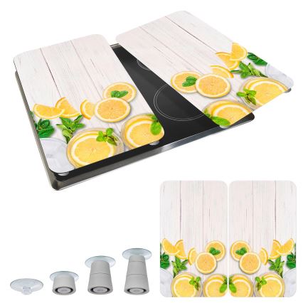 WENKO 2521512500 - Placa protectora ABDECKPLATTE - Apta para alimentos, 30 x 52 cm, multicolor