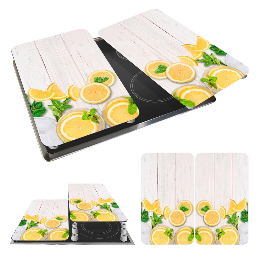 WENKO 2521512500 - Placa protectora ABDECKPLATTE - Apta para alimentos, 30 x 52 cm, multicolor