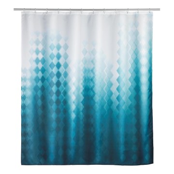 WENKO 25244100 - Cortina de ducha TULLIN 180x200 cm multicolor