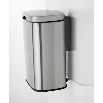 WENKO 25336100 - Cesta SARE 21,5x29,5 cm plateada