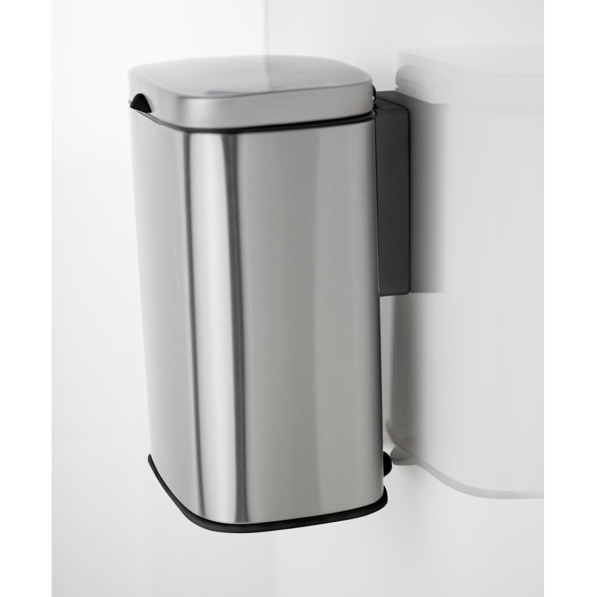 WENKO 25336100 - Cesta SARE 21,5x29,5 cm plateada