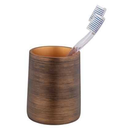 WENKO 25351100 - Vaso PALENA 8,5x10,8 cm, acabado en bronce