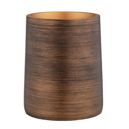 WENKO 25351100 - Vaso PALENA 8,5x10,8 cm, acabado en bronce