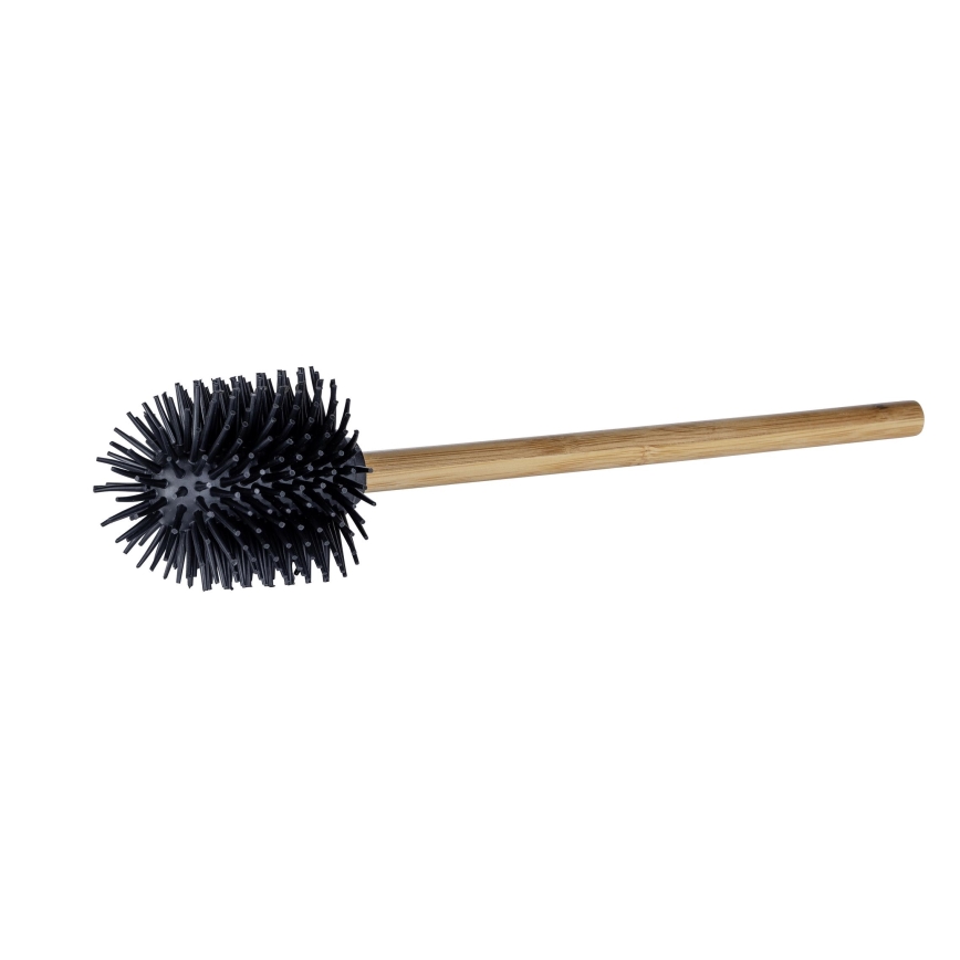 WENKO 25360100 - Escobilla de WC 7,5x35 cm marrón/negro