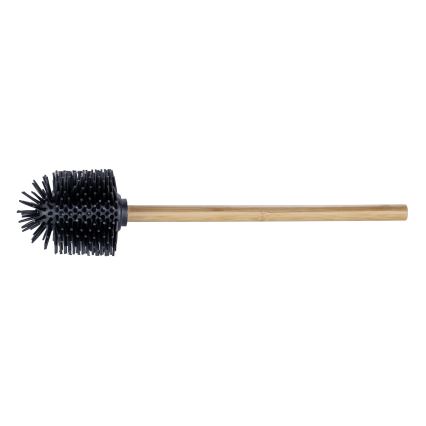 WENKO 25360100 - Escobilla de WC 7,5x35 cm marrón/negro
