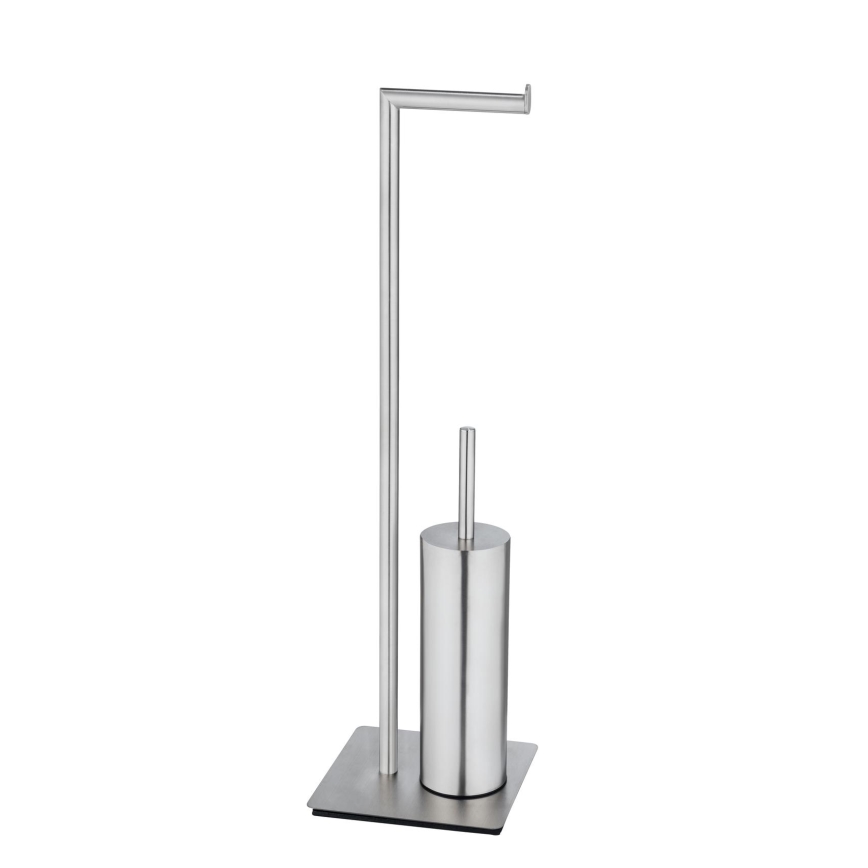 WENKO 25378100 - Escobilla para WC RECCO 20x71,5 cm satinado