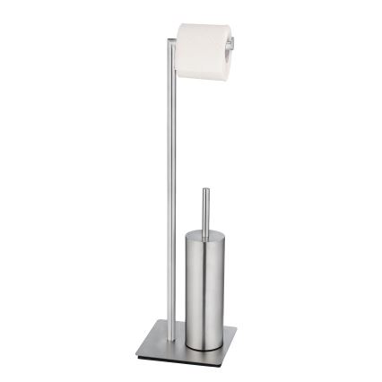 WENKO 25378100 - Escobilla para WC RECCO 20x71,5 cm satinado