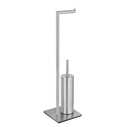 WENKO 25378100 - Escobilla para WC RECCO 20x71,5 cm satinado