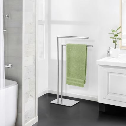WENKO 25379100 - Toallero RECCO 48x80,5 cm satén
