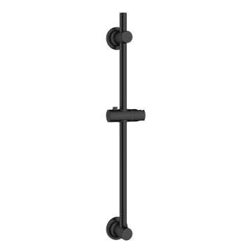 WENKO 25463100 - Barra de ducha LIBERTÀ 70 cm negra