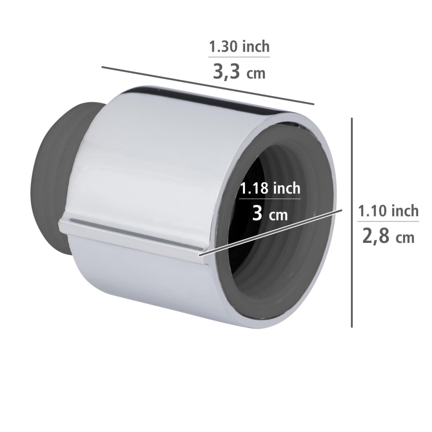 WENKO 25480100 – Regulador WATERSAVING SYSTEM plateado