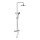 WENKO 25483100 - Sistema de ducha WATERSAVING SYSTEM de 120 cm, cromo brillante