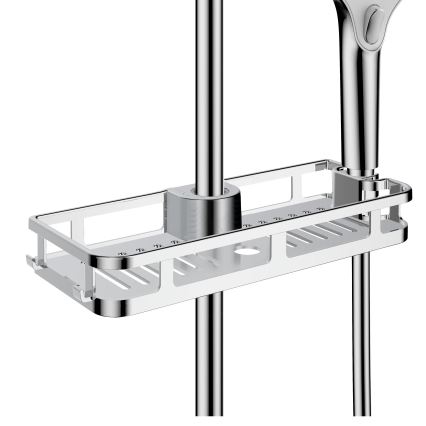 WENKO 25490100 - Repisa LIBERTÀ 28,5x11,5 cm cromo brillante