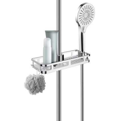 WENKO 25490100 - Repisa LIBERTÀ 28,5x11,5 cm cromo brillante