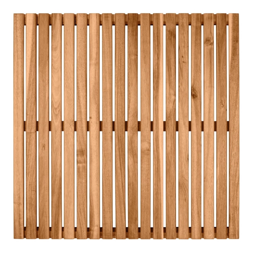 WENKO 25522100 - Alfombrilla ACACIA 55x55 cm marrón