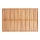 WENKO 25578100 - Felpudo ACACIA 55x85 cm marrón