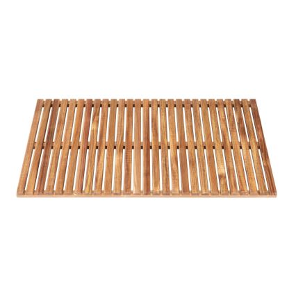 WENKO 25578100 - Felpudo ACACIA 55x85 cm marrón