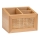 WENKO 25600100 - Organizador ALLEGRE 12x9 cm marrón