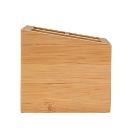 WENKO 25600100 - Organizador ALLEGRE 12x9 cm marrón