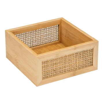 WENKO 25601100 - Bandeja para bañera ALLEGRE 15x7 cm marrón