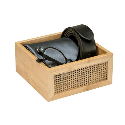 WENKO 25601100 - Bandeja para bañera ALLEGRE 15x7 cm marrón