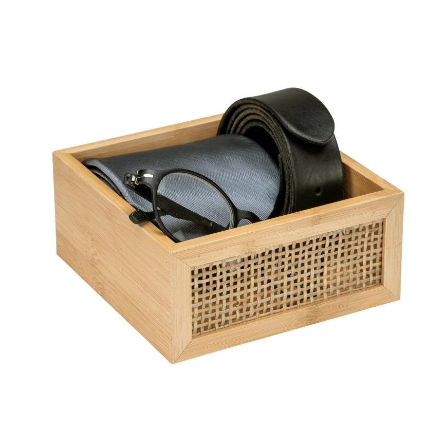 WENKO 25601100 - Bandeja para bañera ALLEGRE 15x7 cm marrón