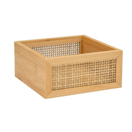 WENKO 25601100 - Bandeja para bañera ALLEGRE 15x7 cm marrón