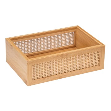 WENKO 25602100 - Bandeja para bañera ALLEGRE 22x15 cm marrón