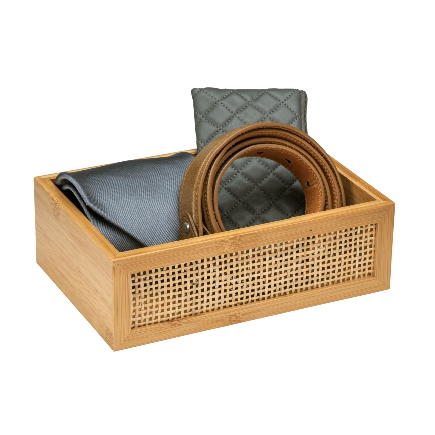 WENKO 25602100 - Bandeja para bañera ALLEGRE 22x15 cm marrón