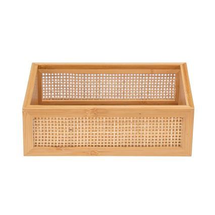 WENKO 25602100 - Bandeja para bañera ALLEGRE 22x15 cm marrón