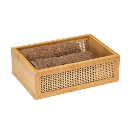 WENKO 25602100 - Bandeja para bañera ALLEGRE 22x15 cm marrón