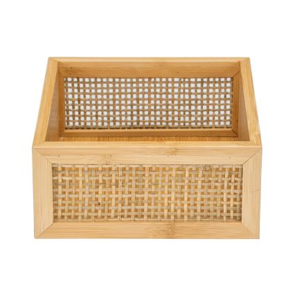 WENKO 25602100 - Bandeja para bañera ALLEGRE 22x15 cm marrón