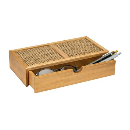 WENKO 25603100 – Organizador ALLEGRE 28x14 cm marrón