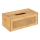 WENKO 25607100 - Dispensador de pañuelos ALLEGRE 25x13 cm marrón