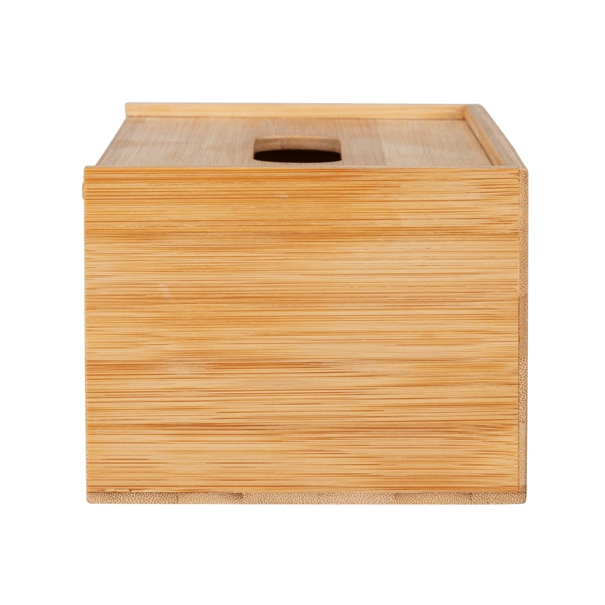 WENKO 25607100 - Dispensador de pañuelos ALLEGRE 25x13 cm marrón