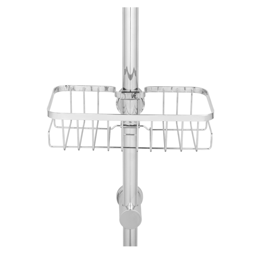 WENKO 25678100 - Cesta FLORESTA 24x14 cm, color plateado