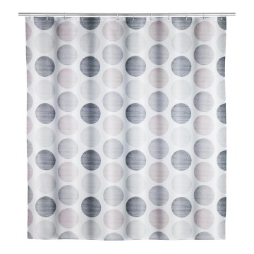 WENKO 25750100 - Cortina de ducha multicolor 180 x 200 cm