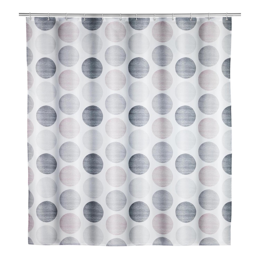 WENKO 25750100 - Cortina de ducha multicolor 180 x 200 cm