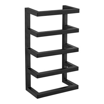 WENKO 25780100 - Toallero de pie FONDIRO 24x42 cm, negro