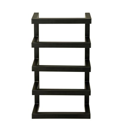 WENKO 25780100 - Toallero de pie FONDIRO 24x42 cm, negro