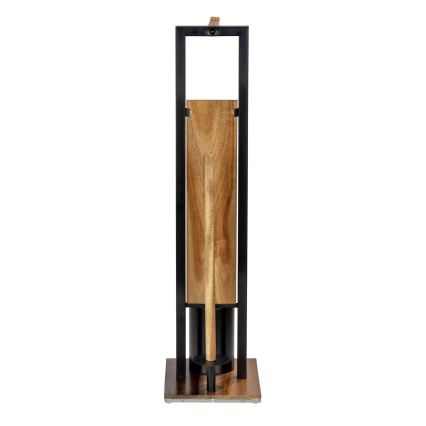 WENKO 25784100 - Juego para WC RIVALTA 18x70 cm marrón/negro